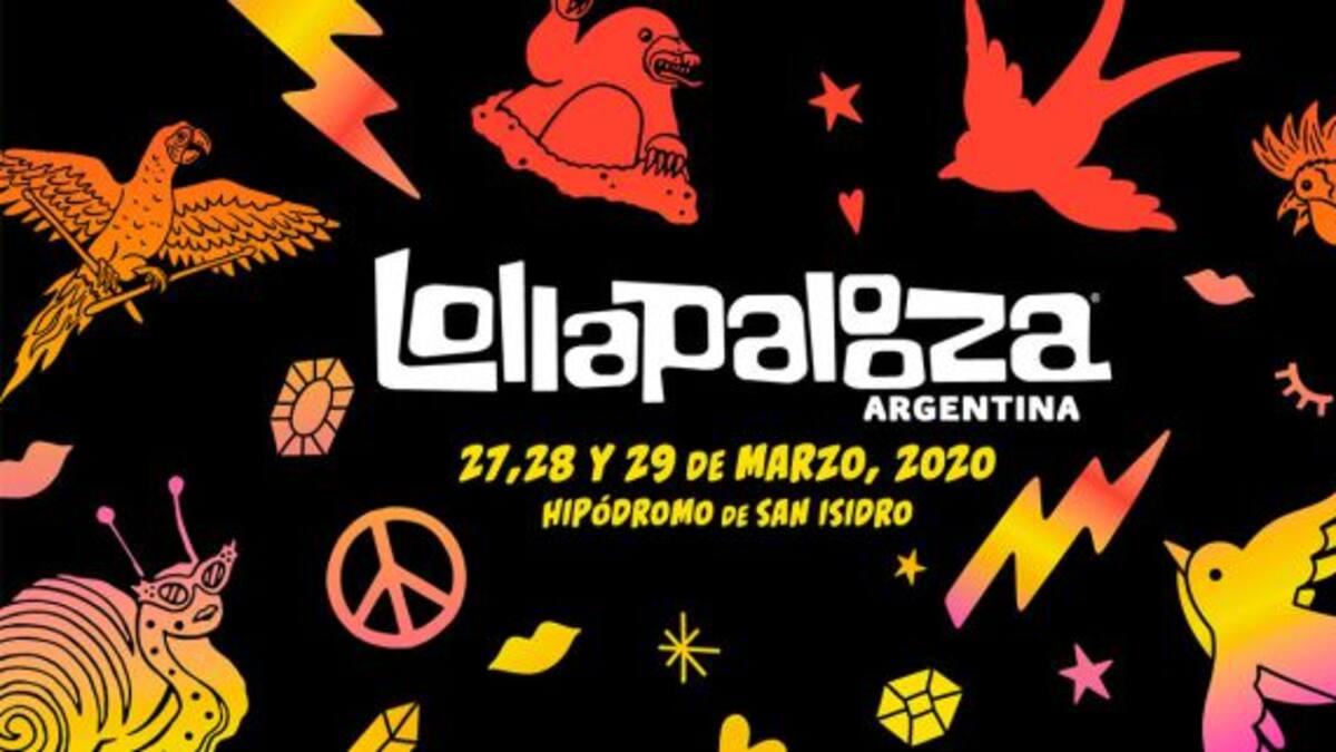Estos son los horarios por día de Lollapalooza Argentina