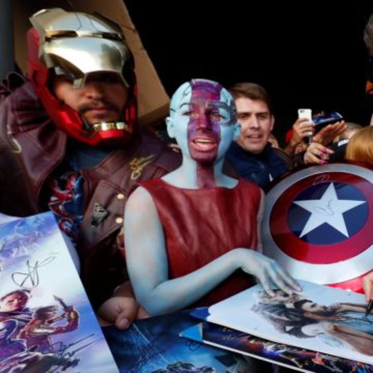 Así fue el estreno mundial de 'Avengers: Endgame'