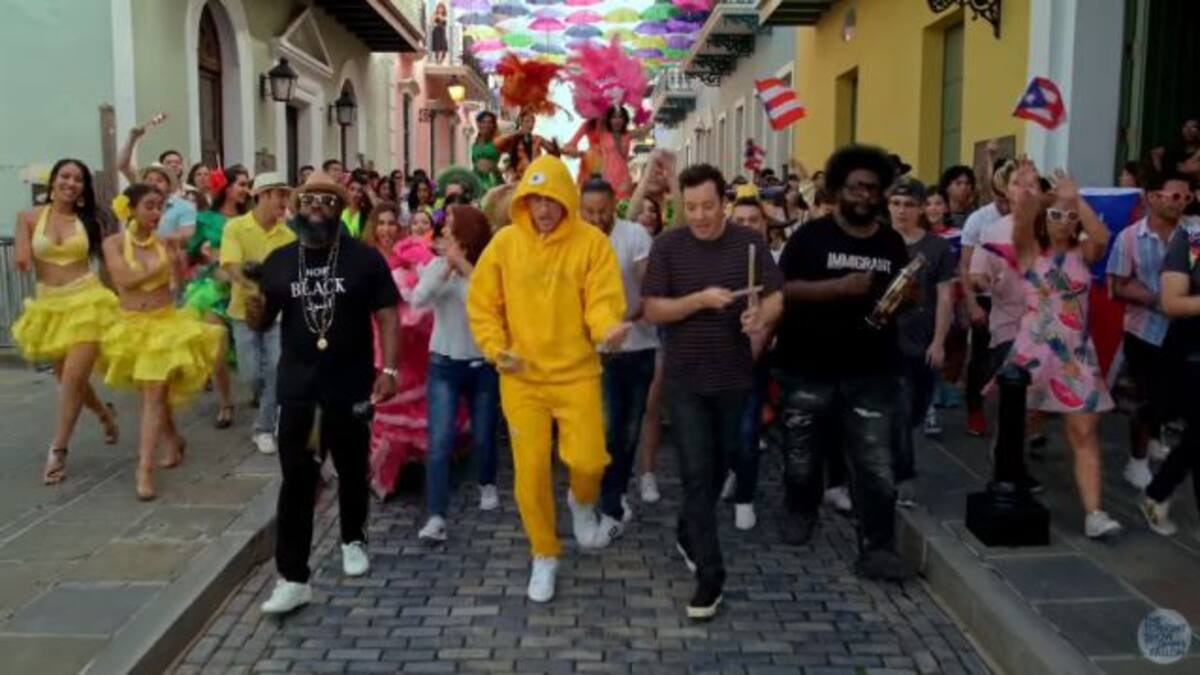 La versión de "Mía" de Bad Bunny junto a Jimmy Fallon