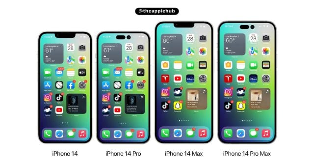 Los modelos &#039;PRO&#039; pierden el &#039;notch&#039;.