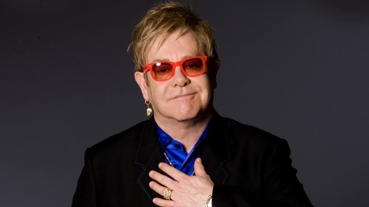 Elton John y su banda en Málaga