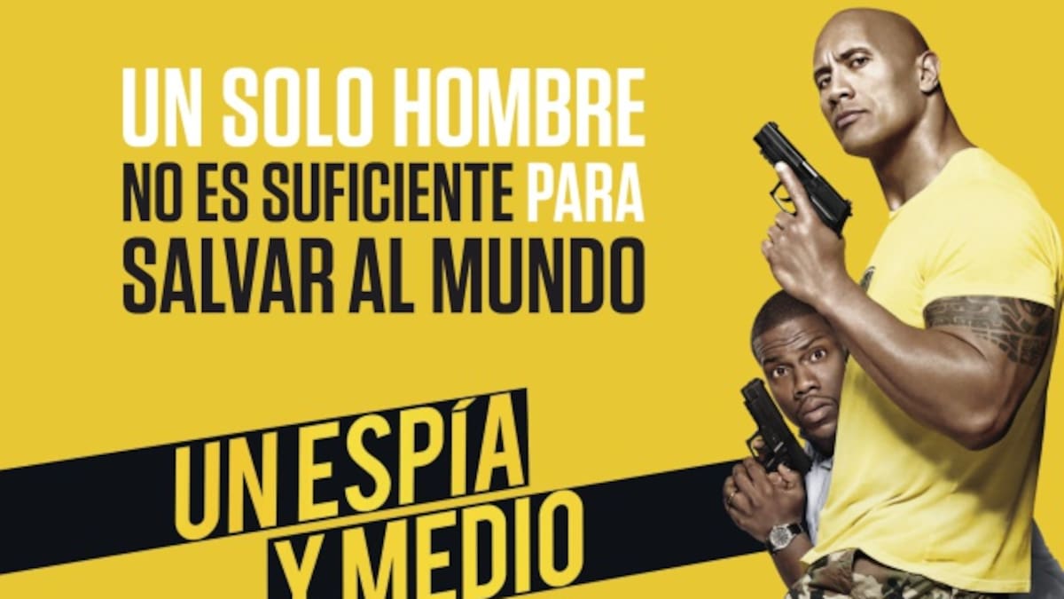 Te invitamos a ver ‘Un espía y medio’, la nueva peli de Dwayne Johnson