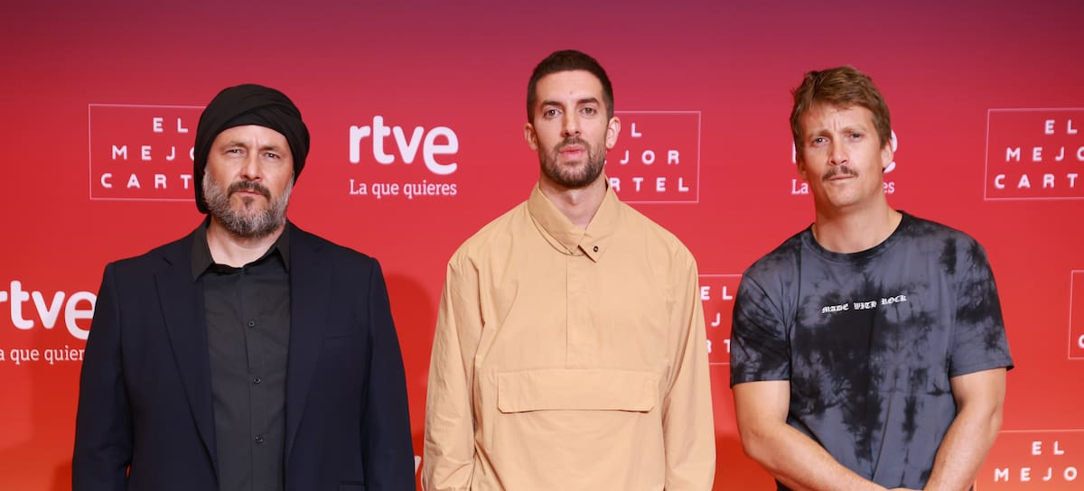 Ricardo Castella, David Broncano y Grison en el FesTVal 2024.