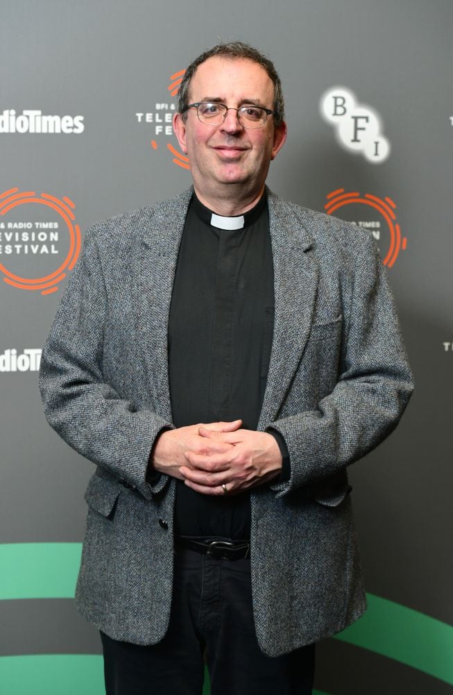 Richard Coles, en un festival de televisión en 2019.