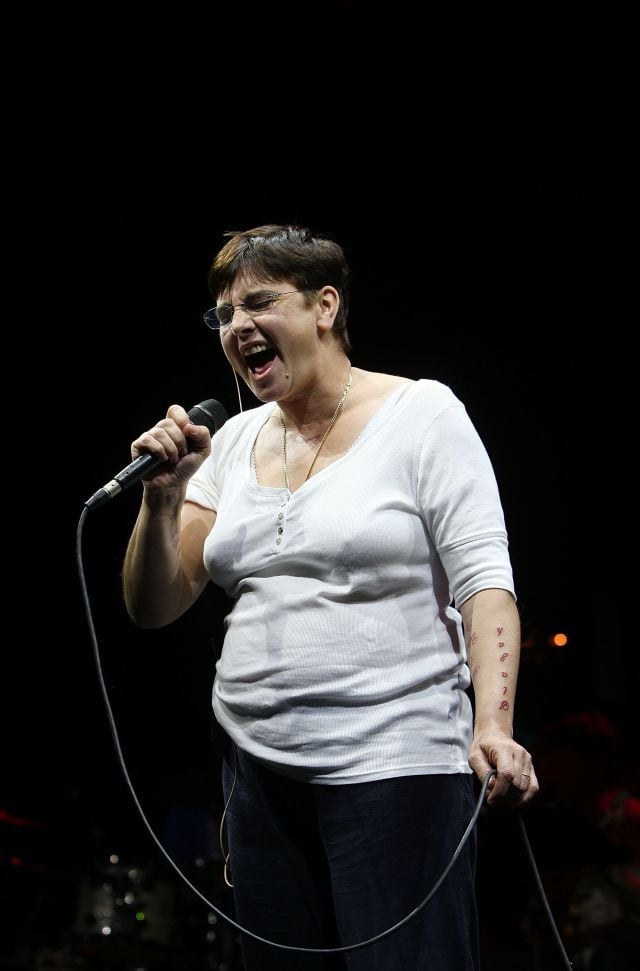 GETTY/ Sinead O&#039;Connor durante un concierto en Melbourne en 2010.