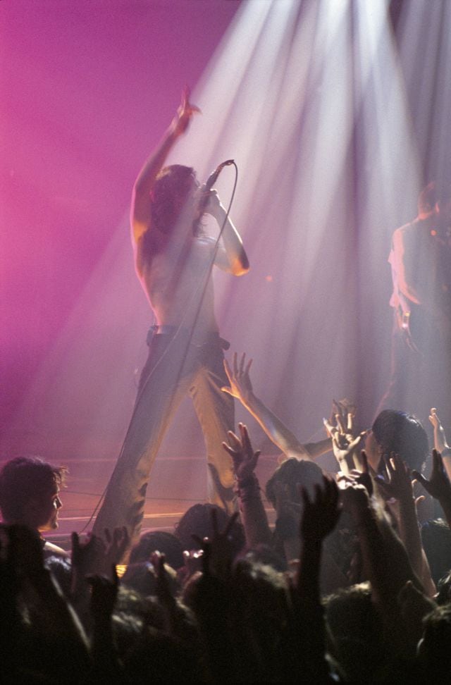 Concierto de Héroes del Silencio en Madrid con el vocalista Enrique Bunbury al frente.