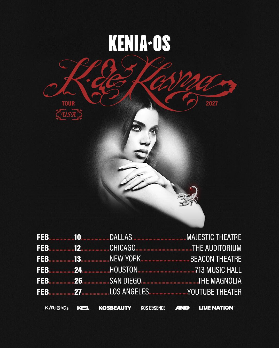 Kenia Os en 'K de Karma'