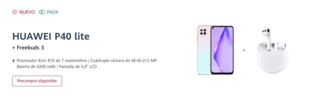 Huawei P40 Lite se estrena en España