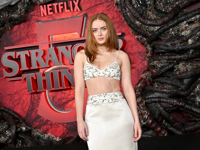 Sadie Sink en el preestreno de la 5ª temporada de 'Stranger Things' en noviembre de 2025 en Hollywood, California.