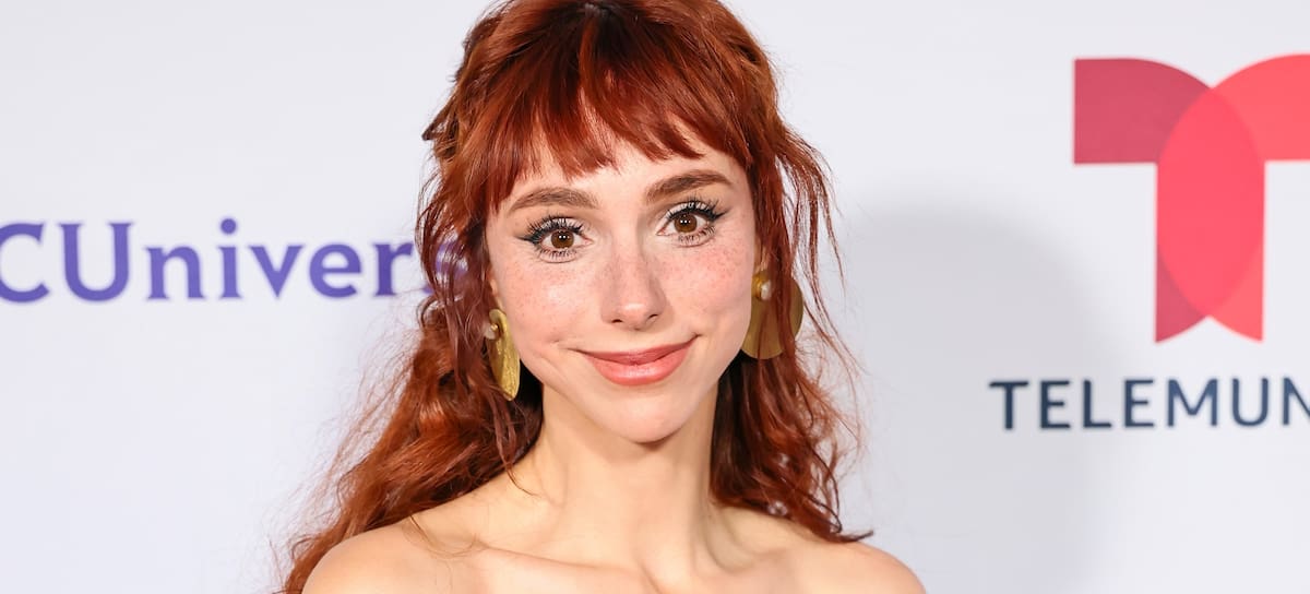 Natalia Téllez en la presentación de Telemundo