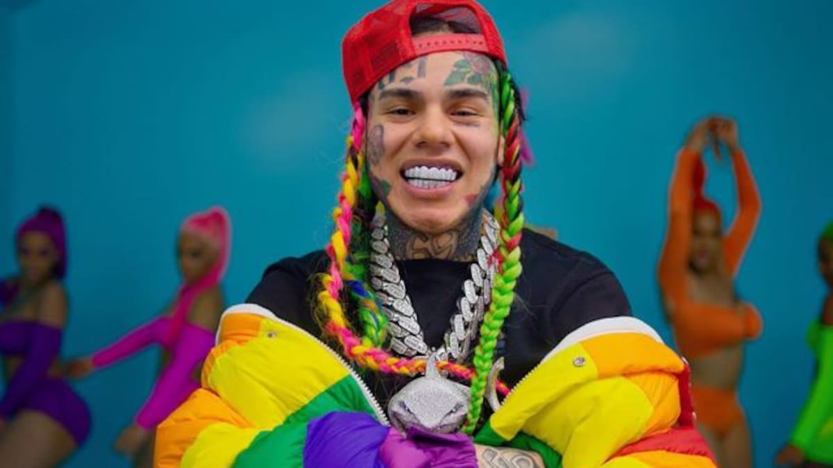 6ix9ine logra 2 millones de conectados en Instagram Live