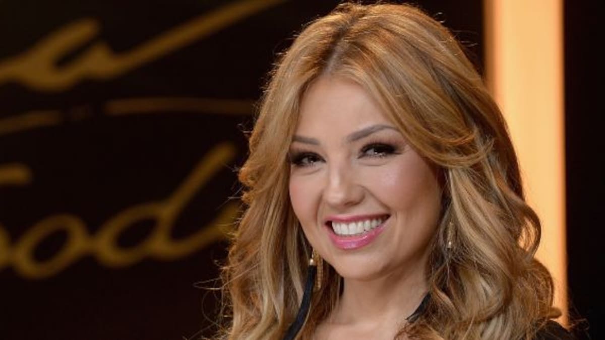 ¡Se le vio todo! Thalía mostró de más en las redes sociales