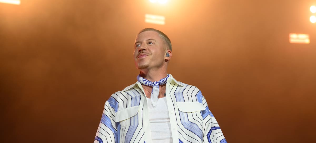 Macklemore en concierto en Lollapalooza Paris Festival, julio de 2025.