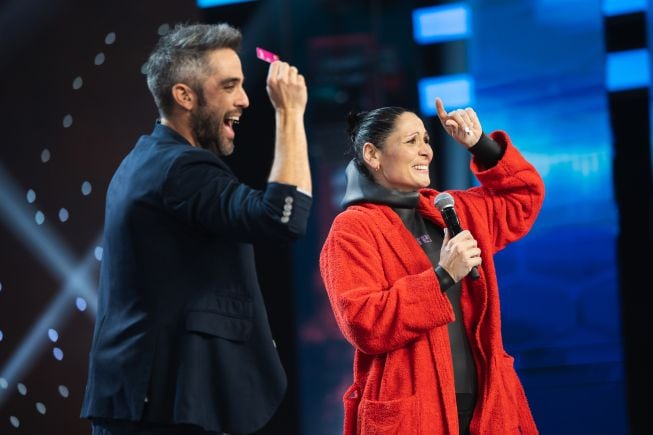 Rosa López y Roberto Leal en el programa &#039;El Desafío&#039;.