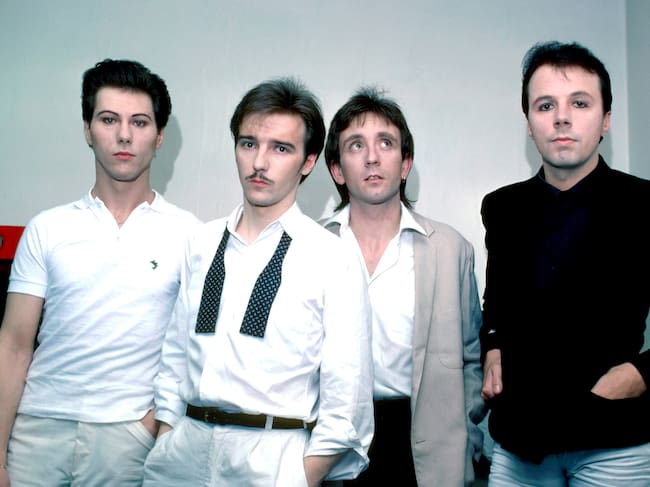 Ultravox en 1980: Warren Cann, Midge Ure, Chris Cross, Billy Currie.