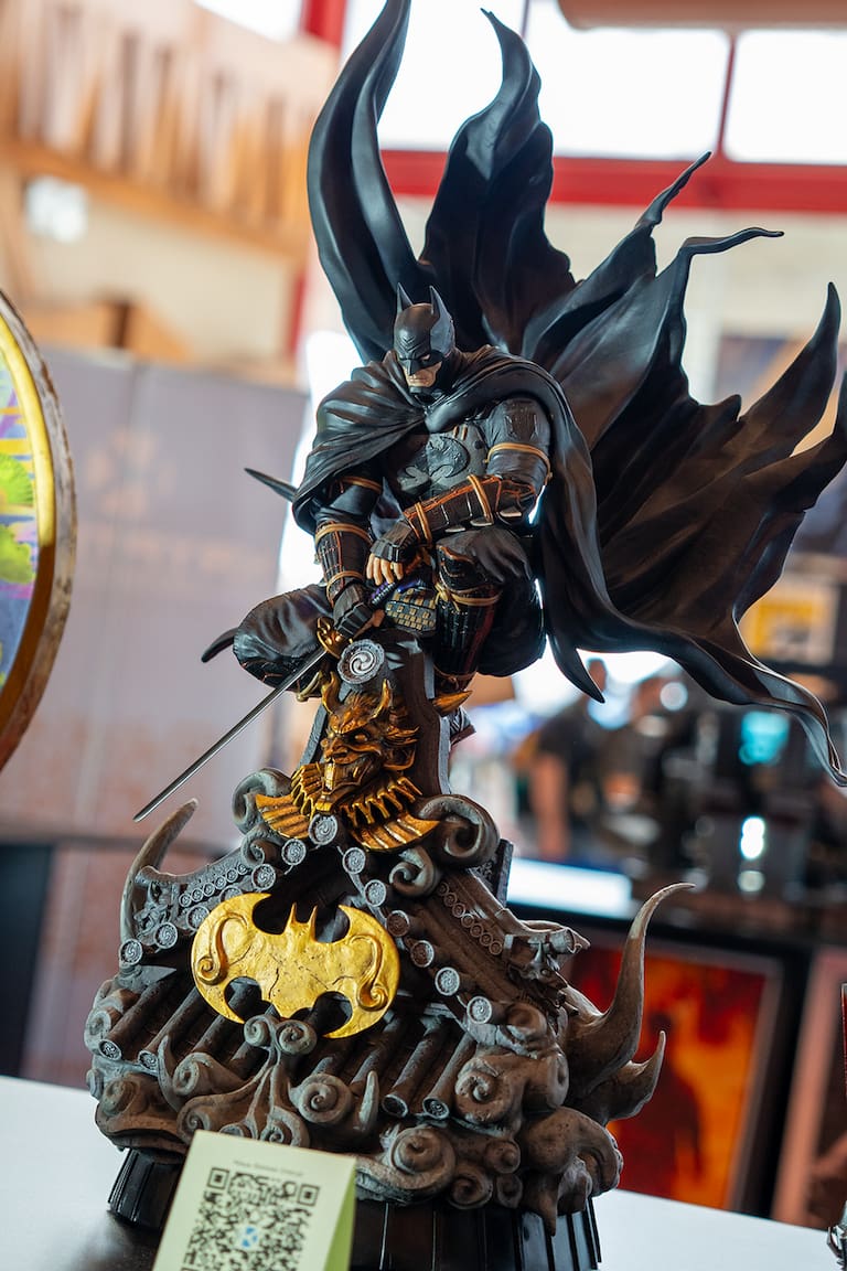 Figura de Batman (Ninja) en San Diego Comic-Con Málaga.