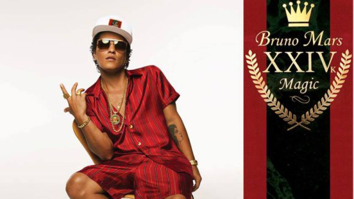 Mira el videoclip del regreso de Bruno Mars, 24k Magic