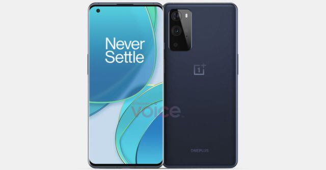 Renders no oficiales de OnePlus 9E.