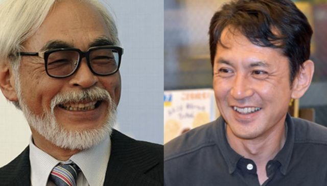 Hayao Miyazaki (izq) y su hijo Goro, trabajanen dos nuevas películas de Studio Ghibli