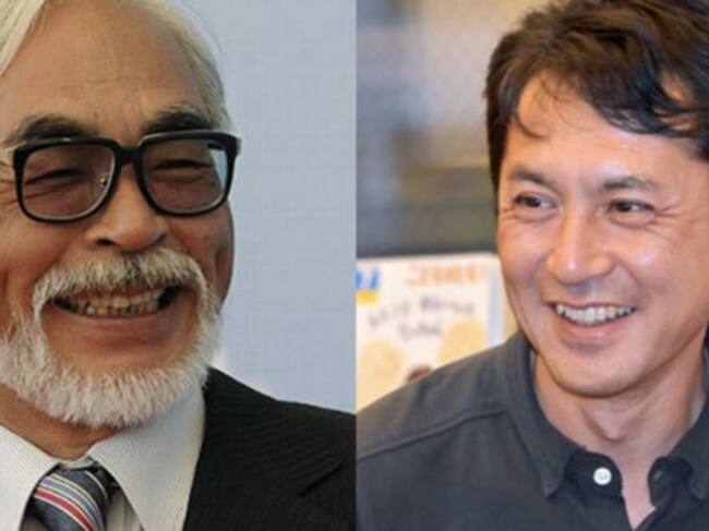 Hayao Miyazaki (izq) y su hijo Goro, trabajanen dos nuevas películas de Studio Ghibli