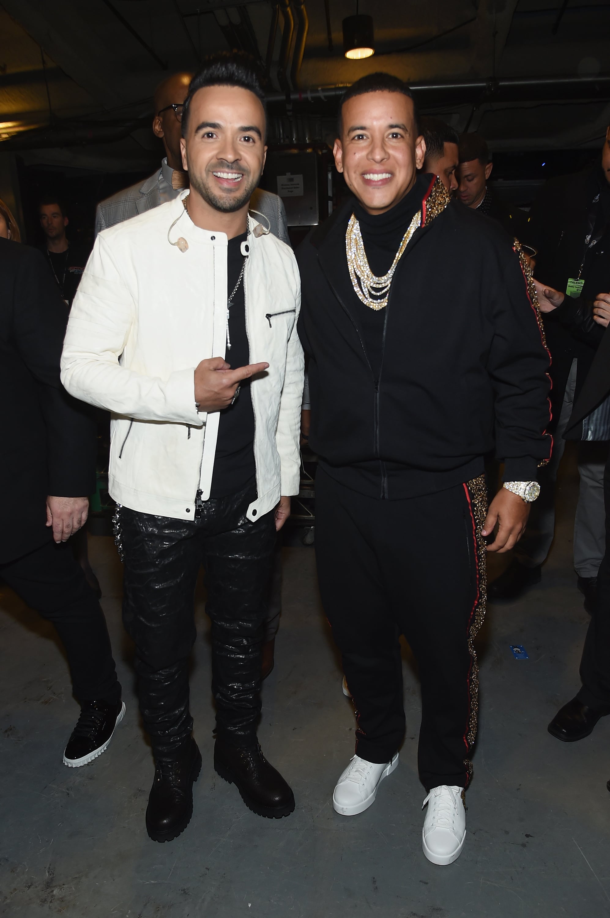 Luis Fonsi y Daddy Yankee en la 60ª edición de los Premios Grammy