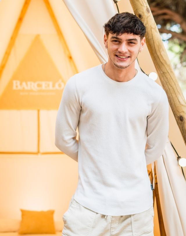 Gabriel Guevara en el glamping del Verano del Sí.