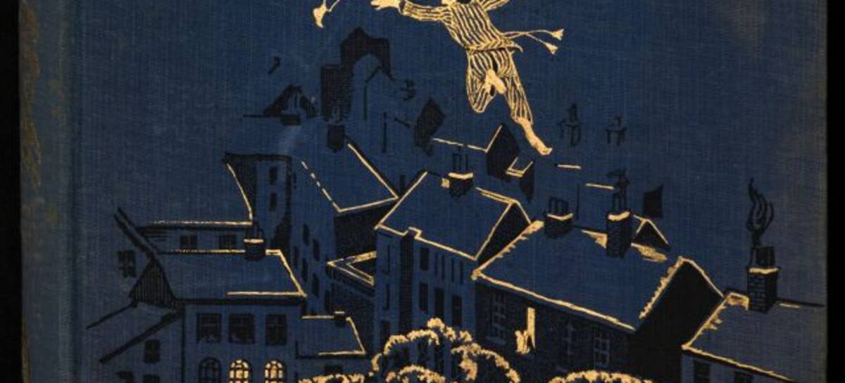 Imagen de la portada del libro de J.M. Barrie: Peter Pan y Wendy