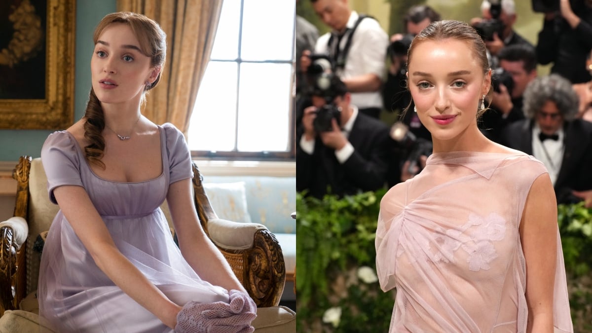 Phoebe Dynevor como Daphne Bridgerton - Getty y NEtflix