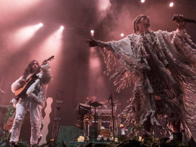 Crystal Fighters en Madrid en marzo de 2019.