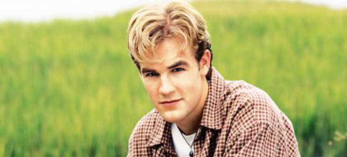 James Van der Beek interpretaba al enoradizo Dawson Leery