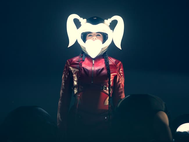 Rosalía en el WiZink Center de Madrid en 2022