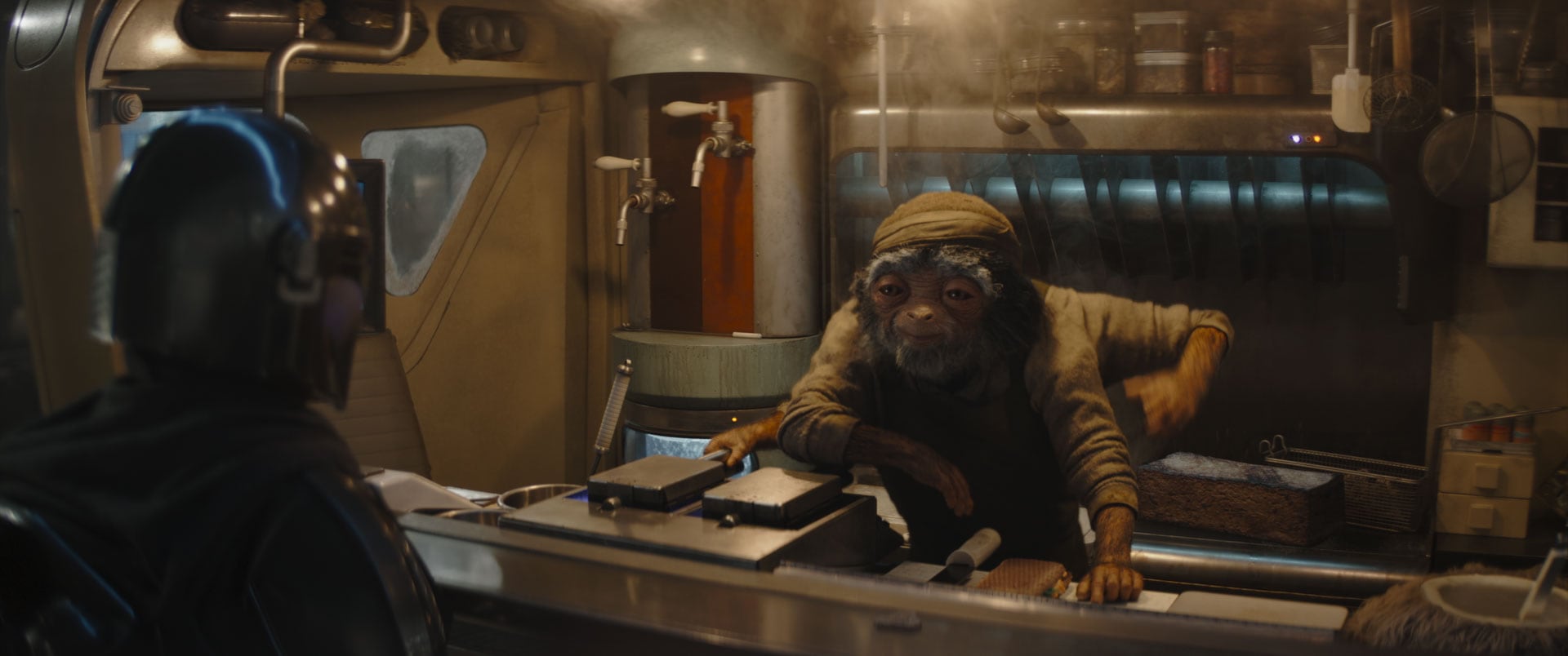 Hugo, el personaje de Martin Scorsese en 'The Mandalorian and Grogu'. / Lucasfilm. © 2026 Lucasfilm
