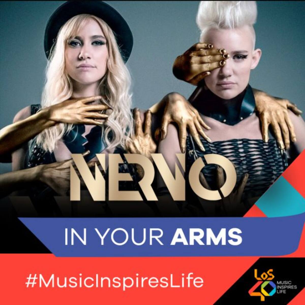 Escuchá "In Yours arms", lo más reciente de Nervo