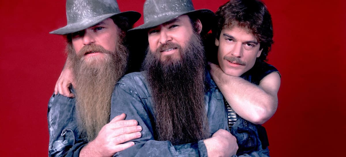 ZZ Top, en una imagen de estudio en 1984