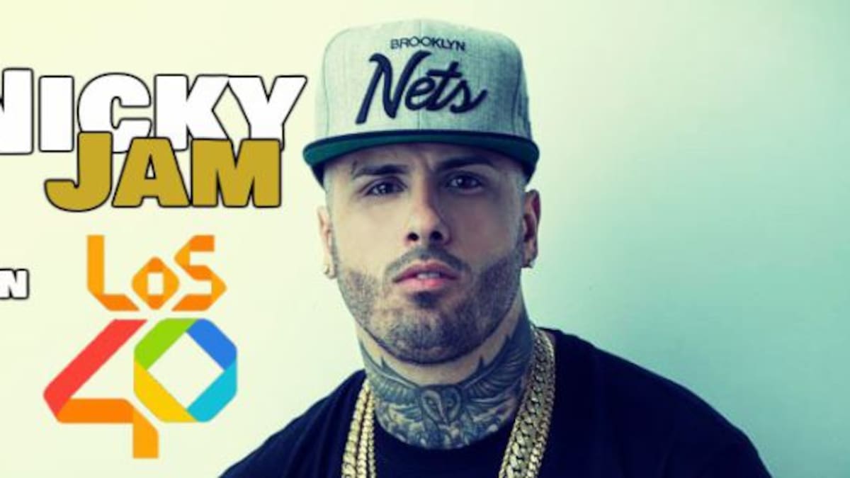 ¡Nota exclusiva a Nicky Jam en LOS40!