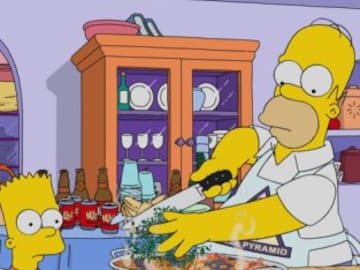 La temporada 34 de ‘Los Simpson’ empieza con polémica... ¡por una paella!