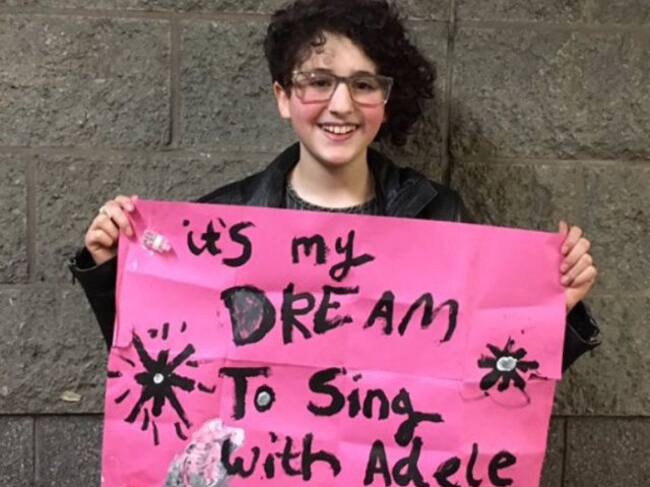La fan de Adele