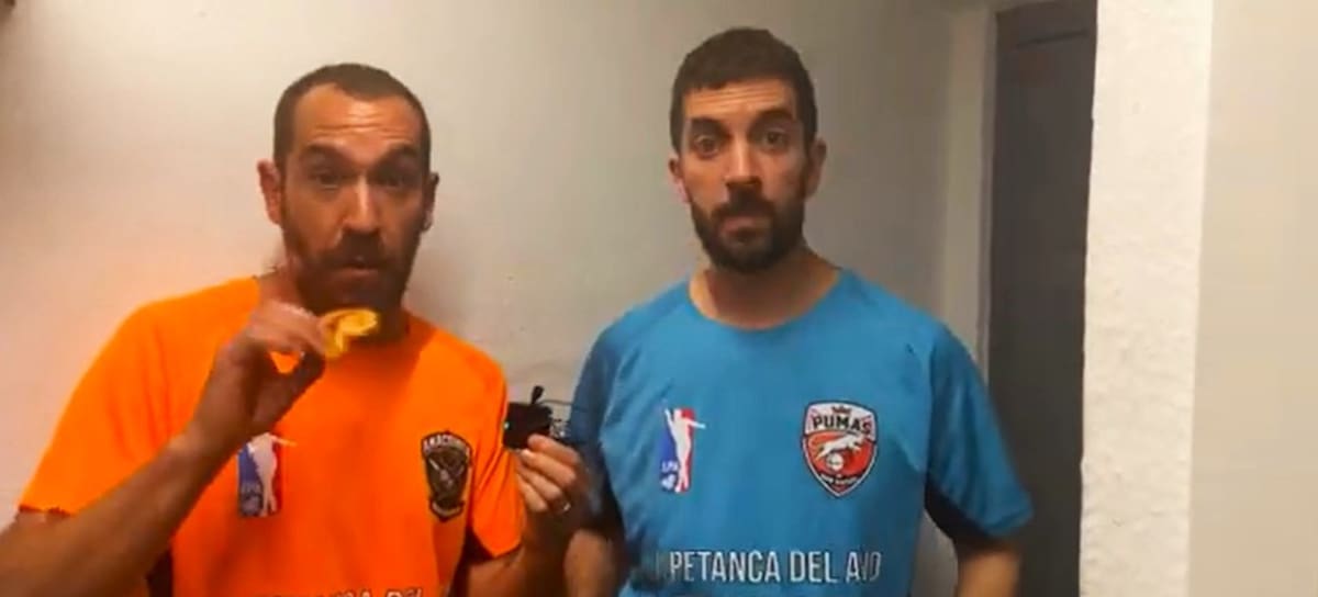 Jorge Ponce y David Broncano, en la promo de 'La Petanca del Año'