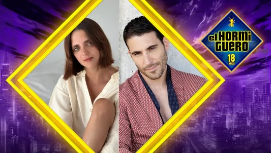 Miguel Ángel Silvestre y Macarena Gómez  en &#039;El Hormiguero&#039;