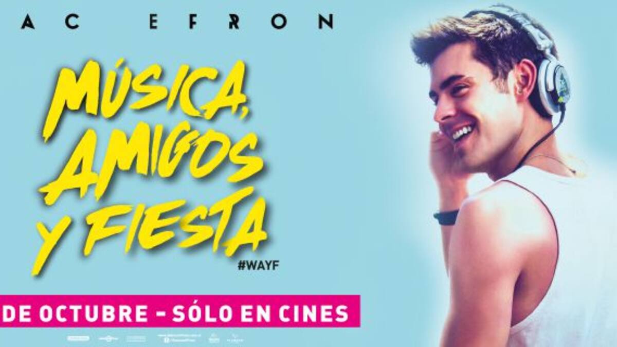 40 Principales te invita a la Avant Premiere de "Música, Amigos y Fiesta"