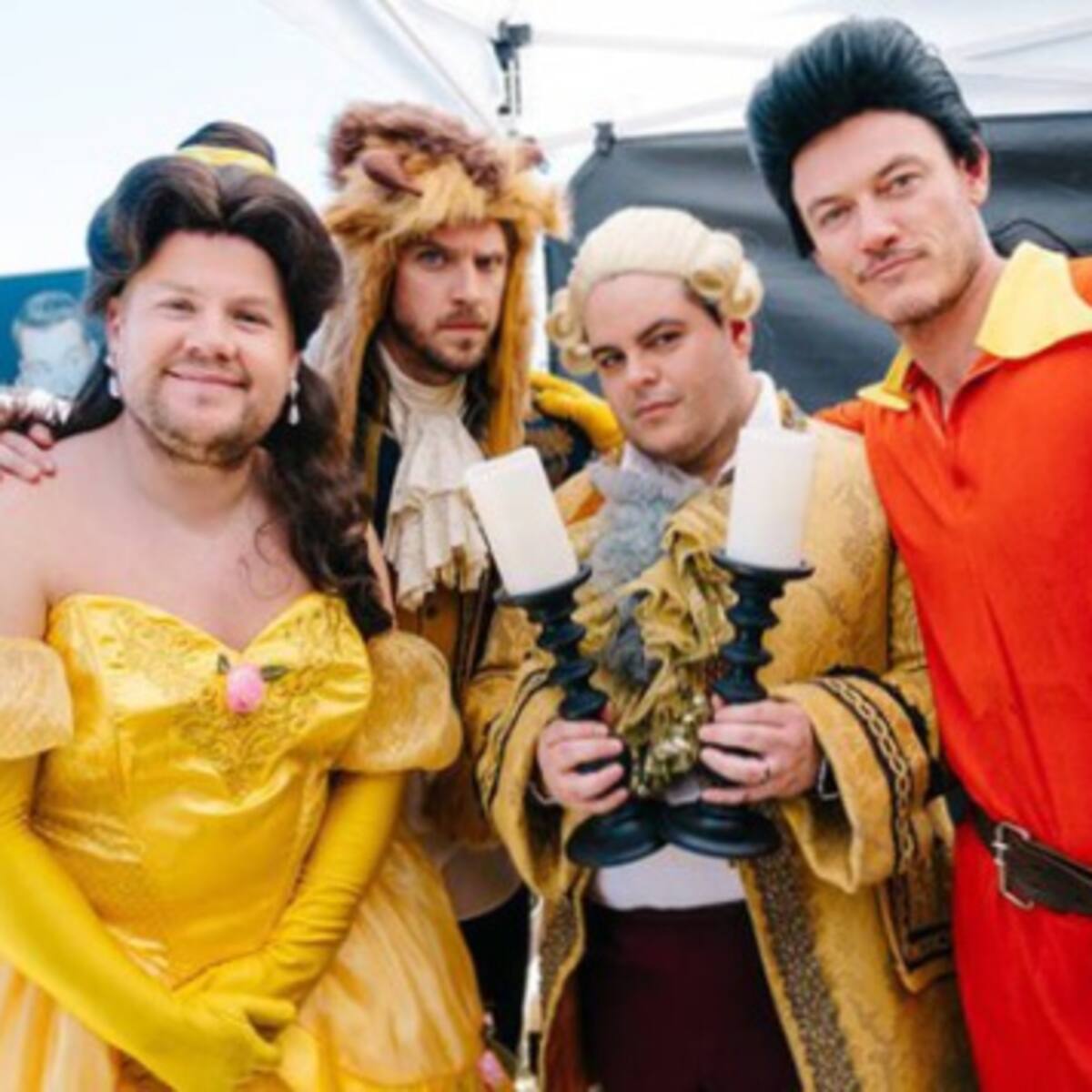 James Corden tiene su versión callejera de La Bella y la Bestia
