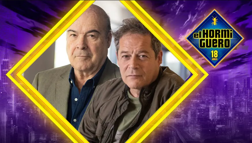 Antonio Resines y Jorge Sanz  en &#039;El Hormiguero&#039;