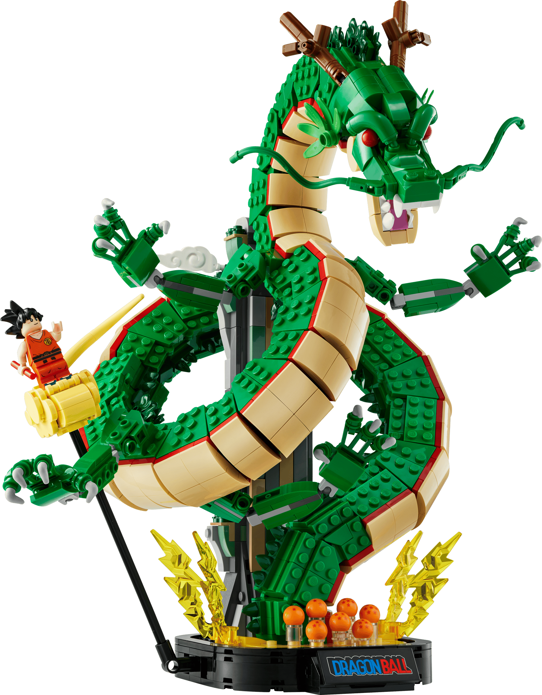 LEGO presenta su primer set de Dragon Ball con Shen-Ron y Goku como protagonistas.
