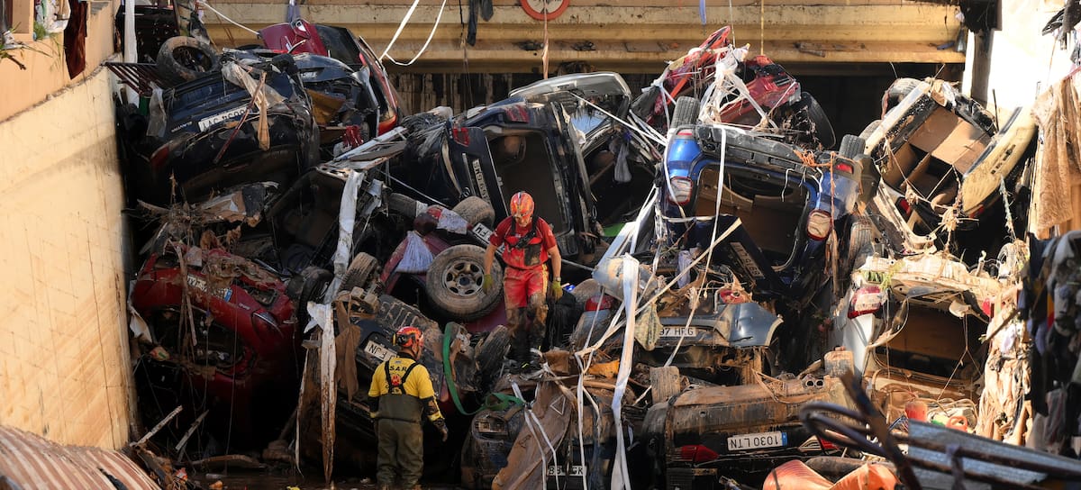 Situación actual en Valencia tras la DANA. (Photo by David Ramos/Getty Images)
