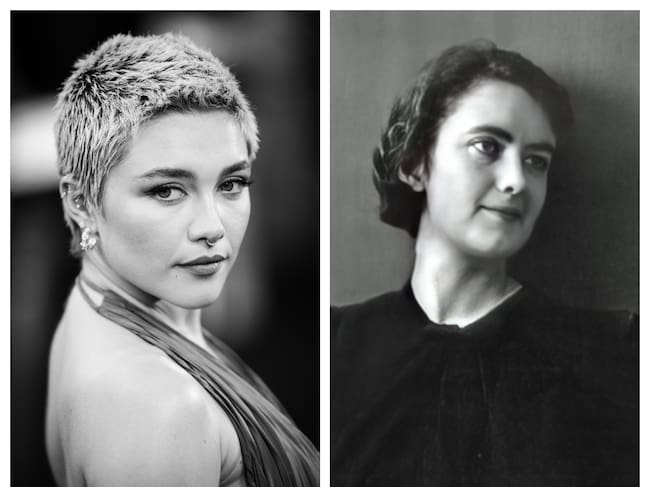 Florence Pugh es Jean Tatlock.