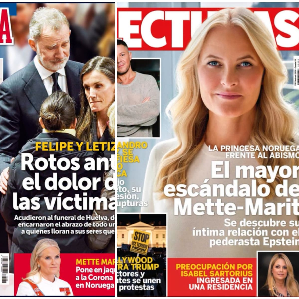 Las portadas de las revistas del corazón del 4 de febrero: Alejandro Sanz se abre en canal, los Reyes en Huelva y la crisis en la Corona de Noruega