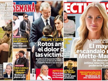 Las portadas de las revistas del corazón de hoy, 4 de febrero: Alejandro Sanz se abre en canal, los Reyes en Huelva y la crisis en la Corona de Noruega