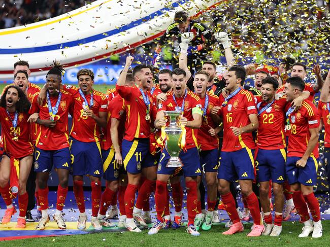 España celebra la Eurocopa 2024.