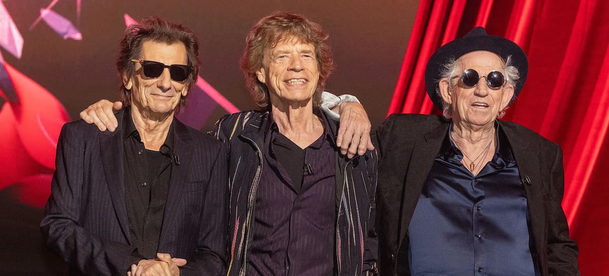 Ronnie Wood, Mick Jagger y Keith Richards durante la presentación en Londres de &#039;Hackney Diamonds&#039;, el 6 de septiembre de 2023.
