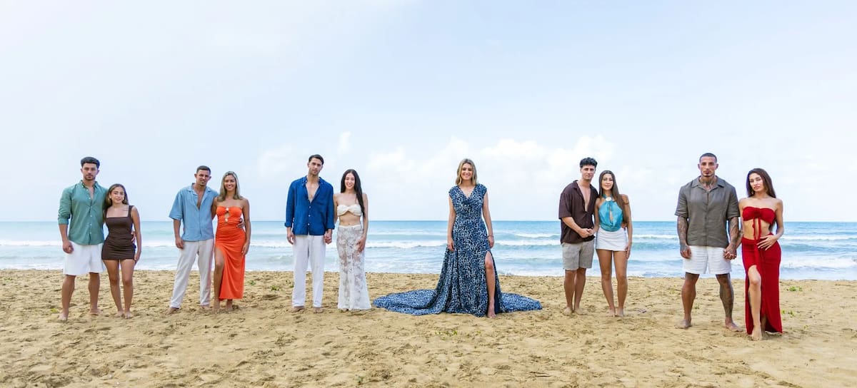 Las cinco parejas de La Isla de las Tentaciones.
